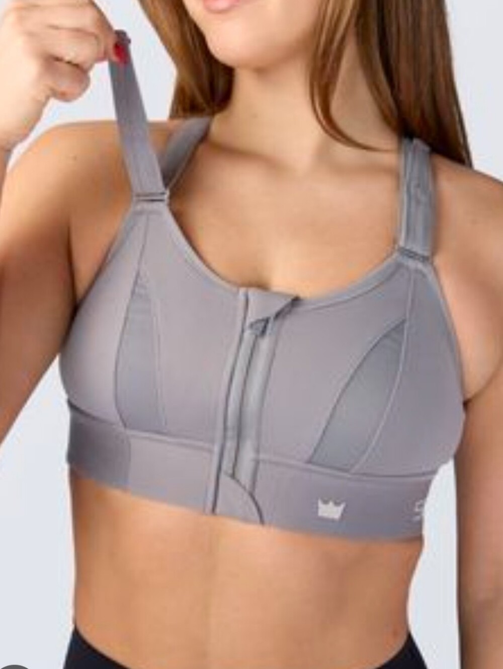 Shefit Ultimate Sports Bra In Gray